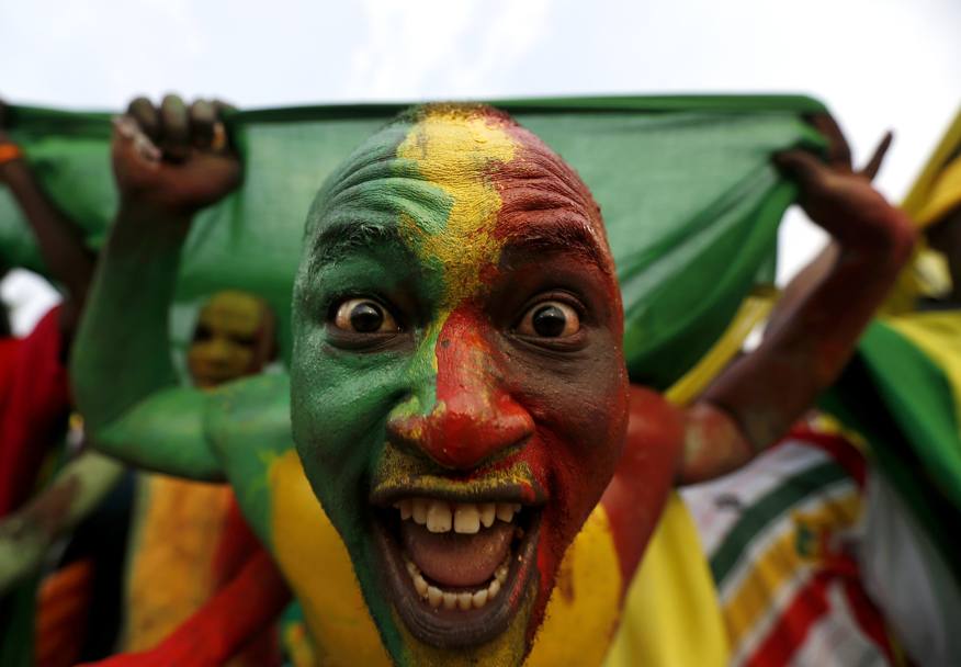 Tifoso del Mali alla Coppa d’Africa (Reuters)